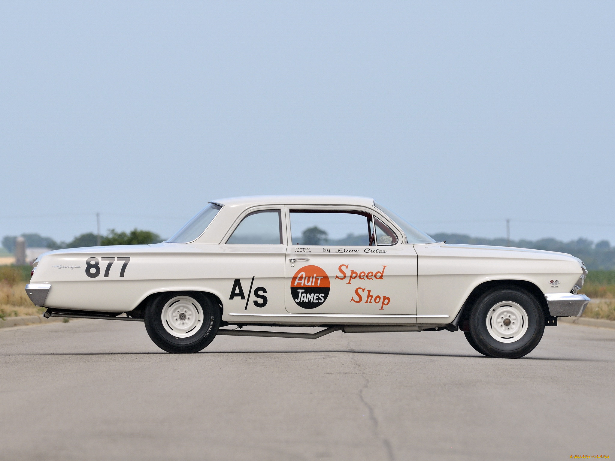 , chevrolet, , 1211, car, race, sedan, 2-door, hp, 409-409, biscayne